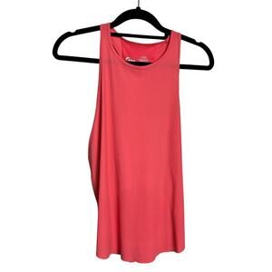 ZYIA Tank Top Mesh Racerback Athletic Shirt Athleisure Coral Orange Pink XS